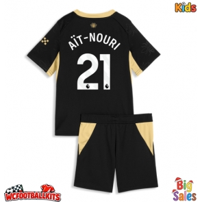 Manchester City Rayan Ait-Nouri #21 Replica Away Stadium Kit for Kids 2026-27 Short Sleeve (+ pants)